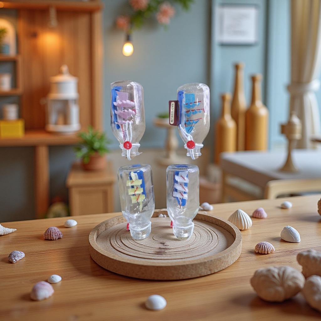 漂流瓶摆件细节图