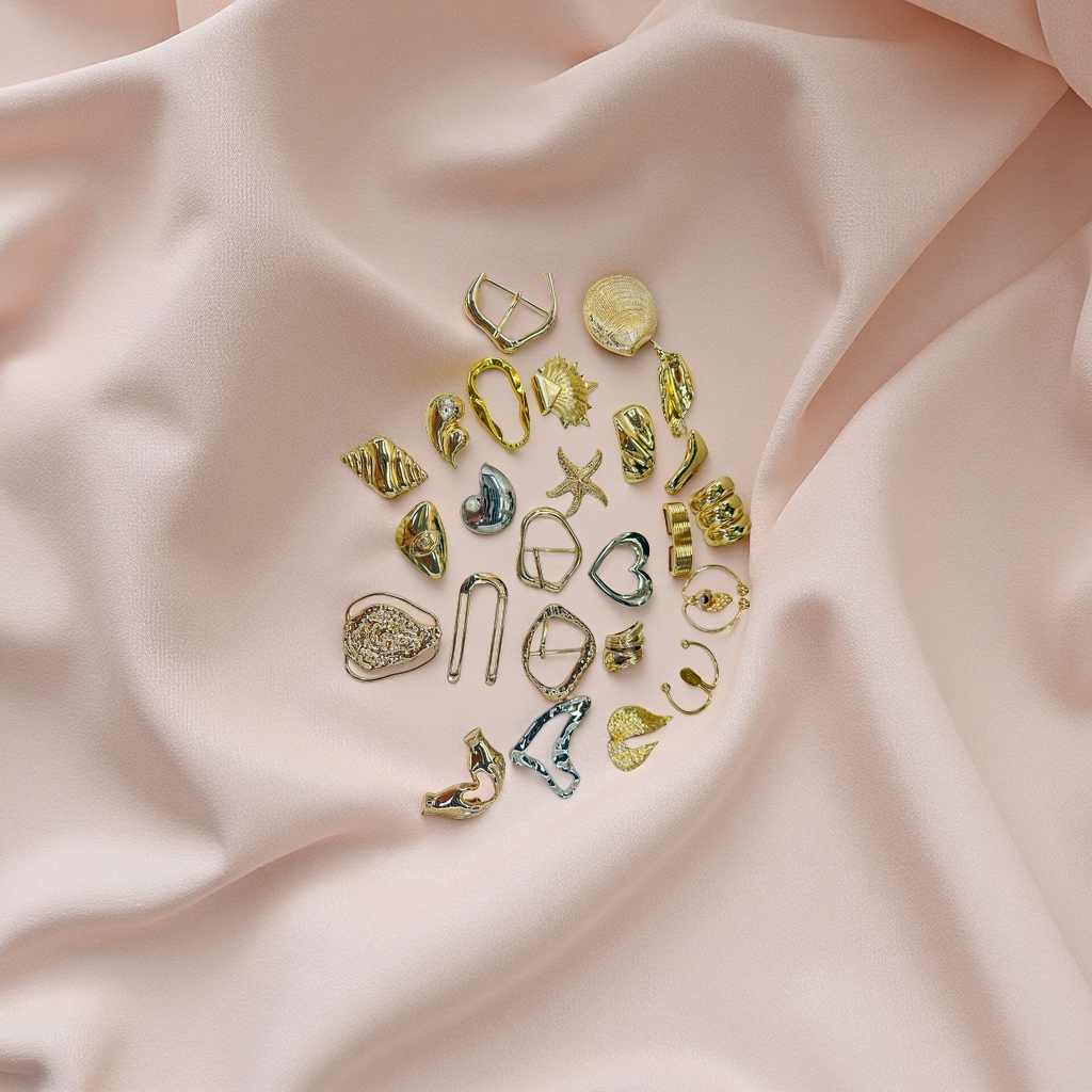 泳装扣丝巾扣多功能调节配件时尚简约适用多色装饰配件