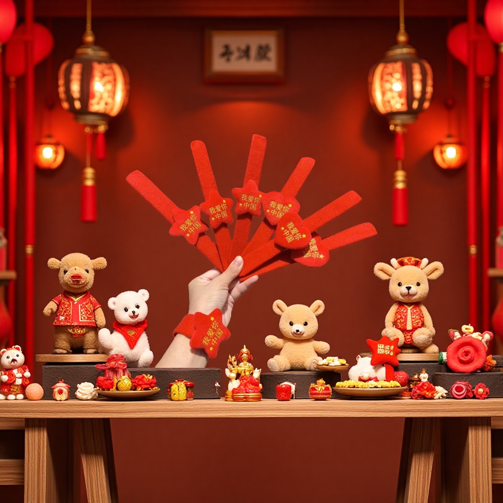 国庆系列节日装饰礼品套装创意节日氛围布置庆典用品节日必备