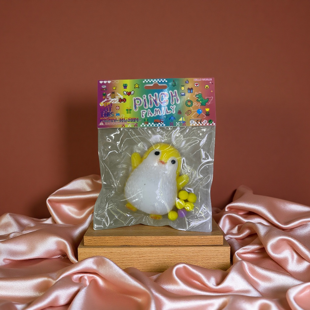 趣味儿童玩具企鹅卡通可爱软胶手持摆件幼儿早教启蒙益智玩偶礼物