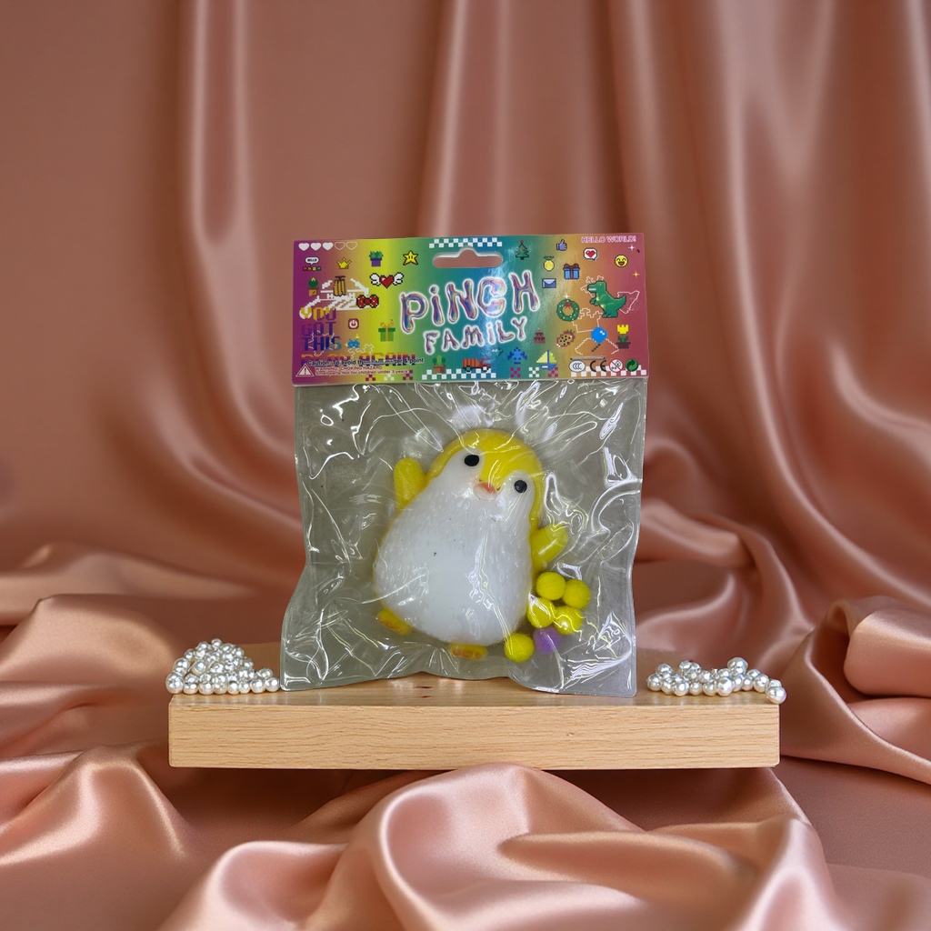 趣味儿童玩具企鹅卡通可爱软胶手持摆件幼儿早教启蒙益智玩偶礼物细节图