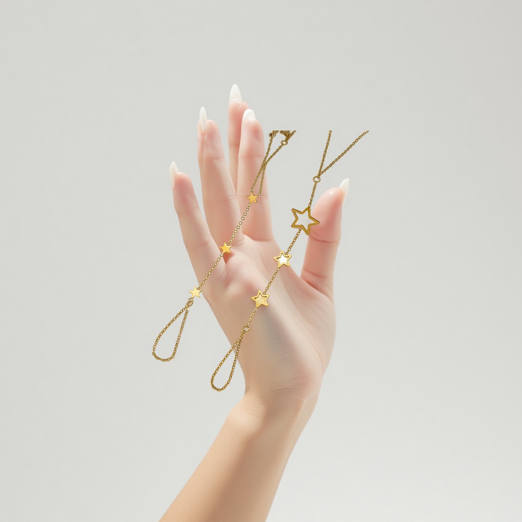 水晶手链红绳手串饰品时尚手链女款简约百搭手饰品潮流配饰白底实物图