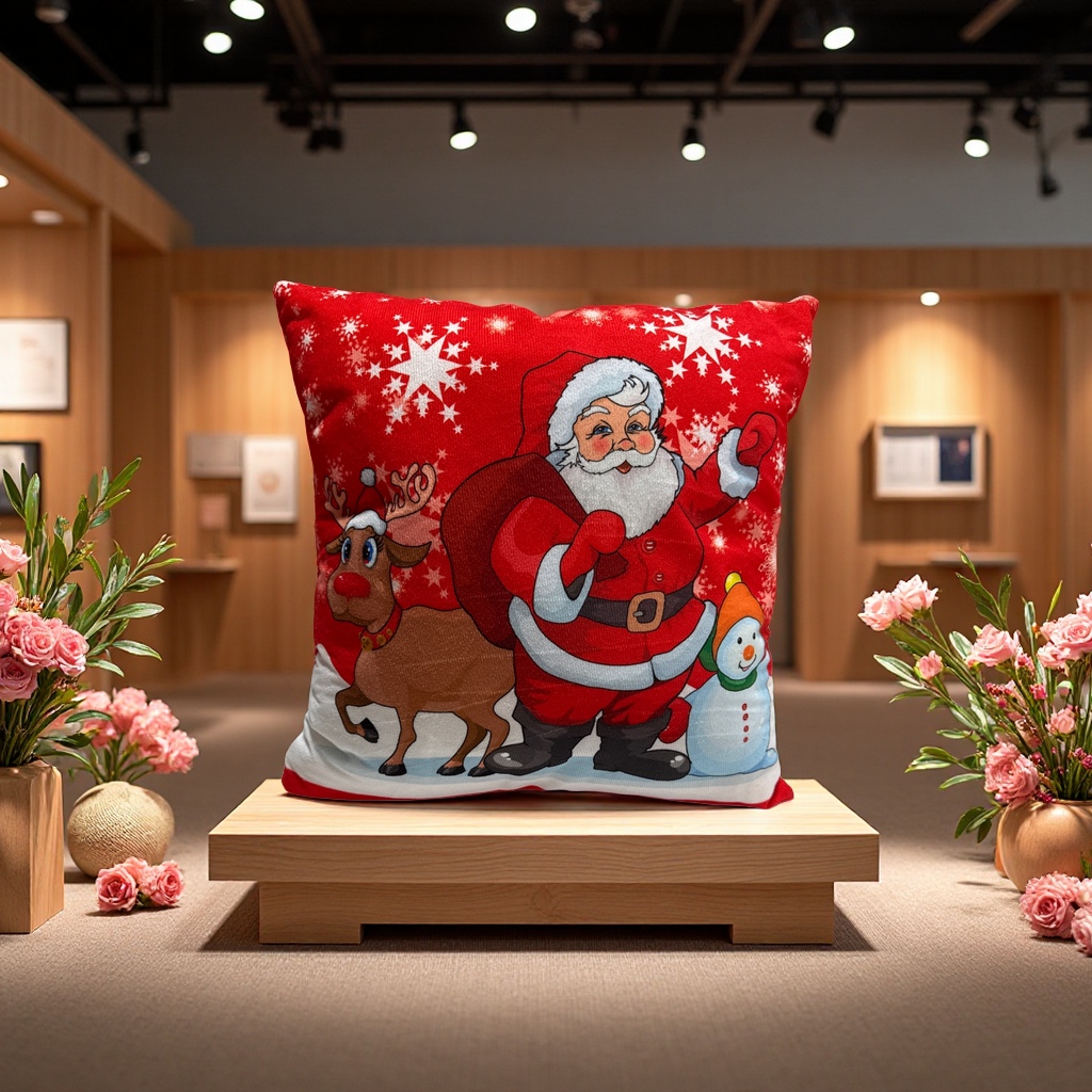 婚庆抱枕实物图