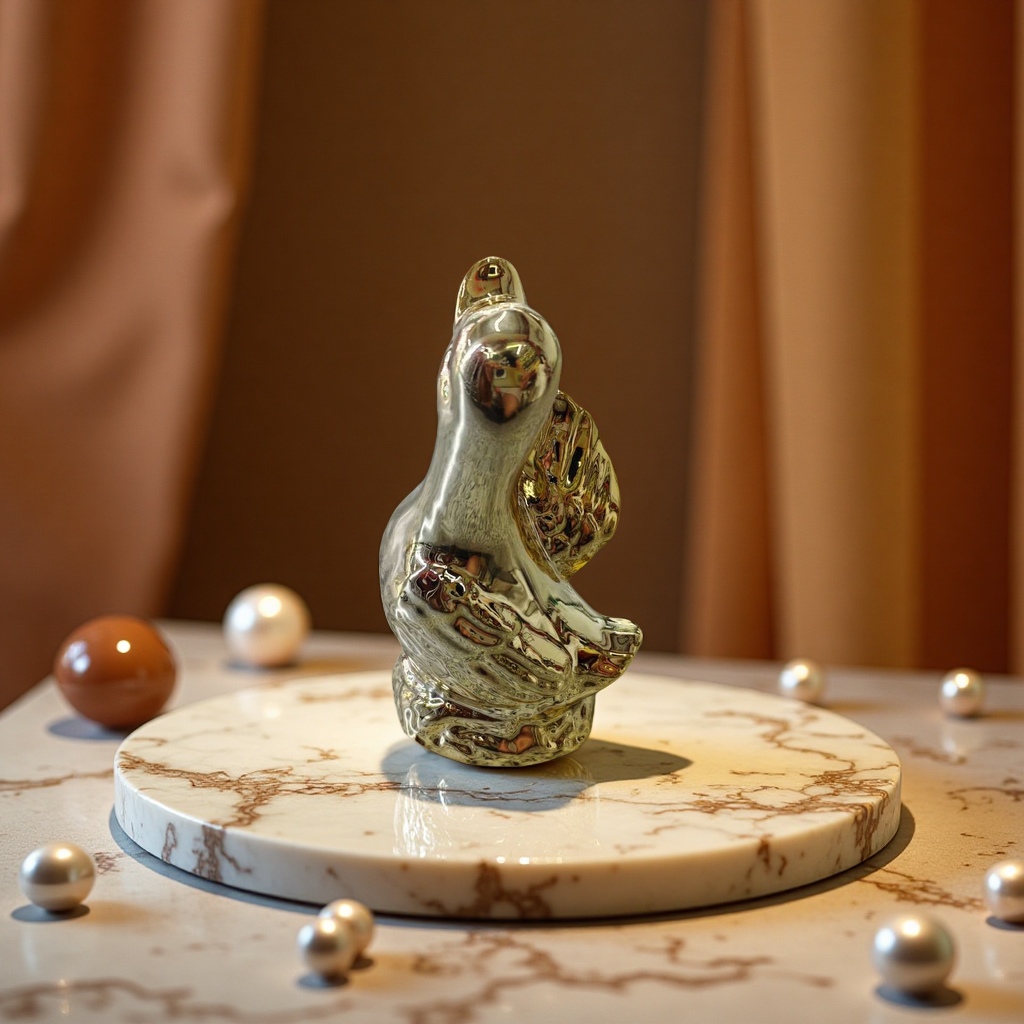 Ceramic vase craftsmanship, red ceramic horse ornaments, home decoration, ceramic flower artworks, creative display details Picture