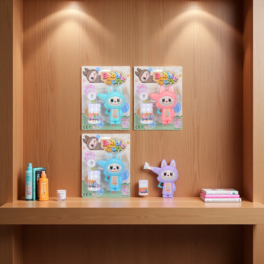 吸版泡泡枪儿童玩具彩色泡泡水手持吹泡泡器户外娱乐游戏适合6岁以上