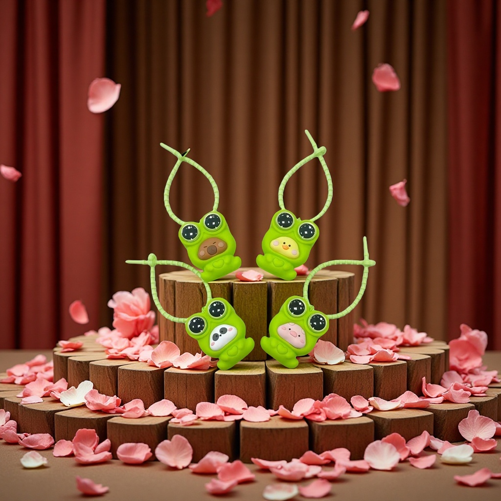 突突突眼青娃钥匙扣