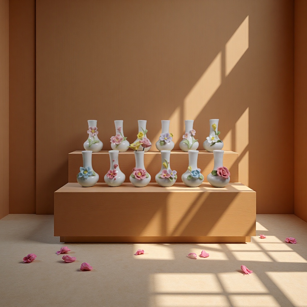 Ceramic vases, creative decorative items, aromatherapy decorative artworks, paper vases, resin vases, home furnishings details Picture