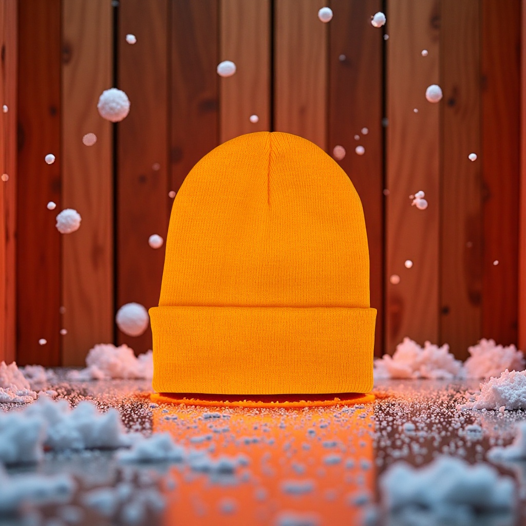 Amazon fluorescent acrylic woolen hats for couples, autumn and winter knitted pullovers, candy-colored adult hats, fashionable and warm details Picture