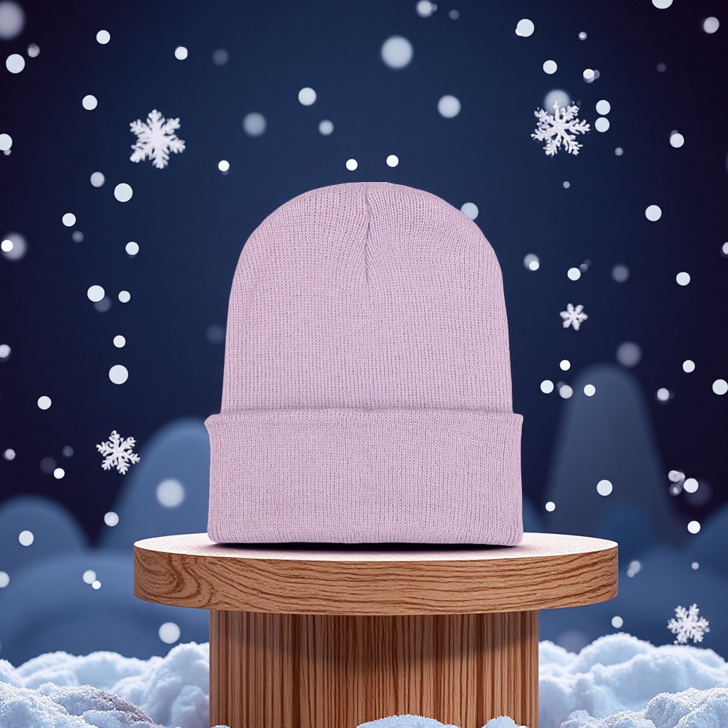 Amazon fluorescent acrylic woolen hats for couples, autumn and winter knitted pullovers, candy-colored adult hats, fashionable and warm Specification image