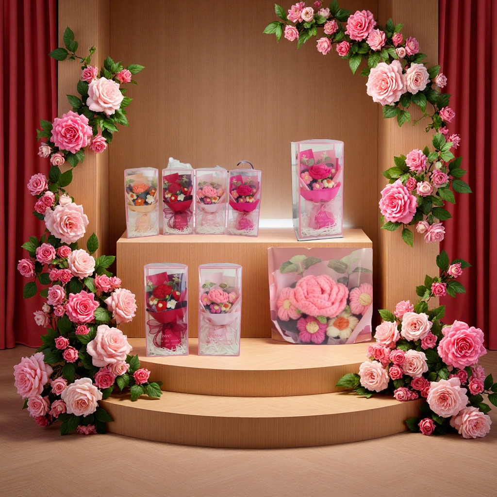 肥皂花/香皂花/教师节花/教师节礼物/教师节礼物送老师白底实物图