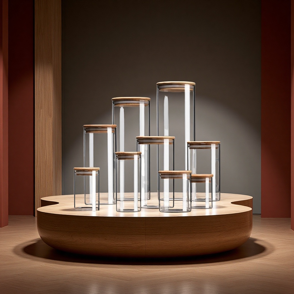 糖罐/玻璃罐子/玻璃瓶储物罐/烧烤工具/密封罐陶瓷产品图