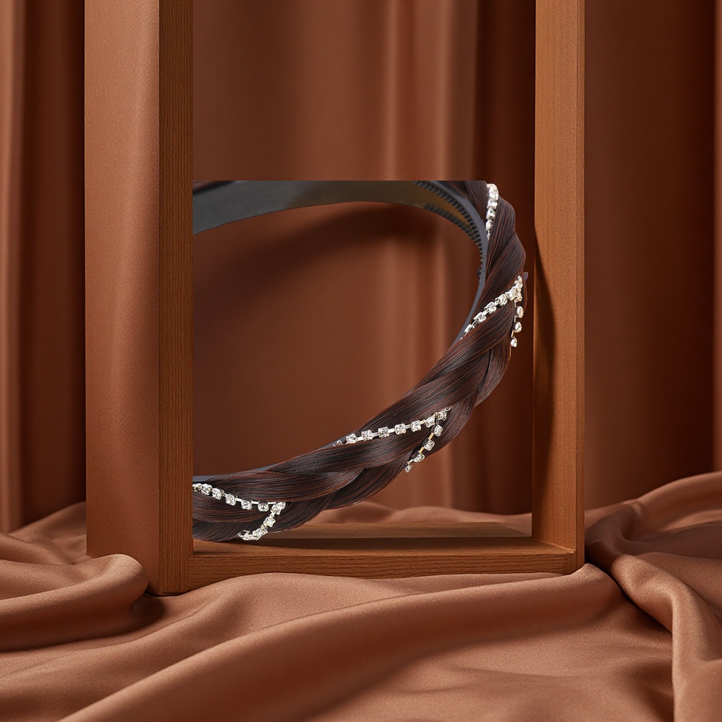 发箍/珍珠头箍/头饰/头箍/发箍兔耳朵细节图