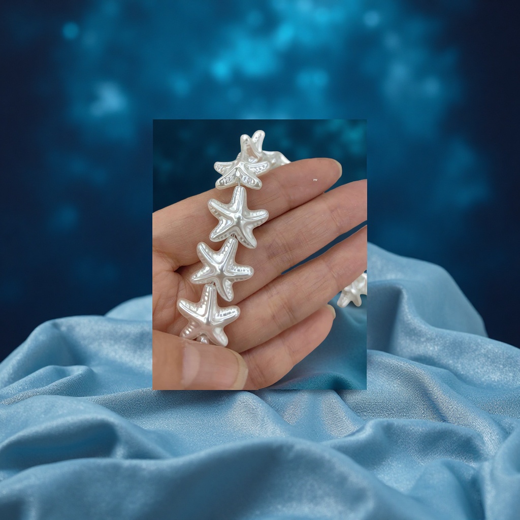 海星珍珠项链手链耳钉套装女韩版气质百搭潮流饰品礼物赠品