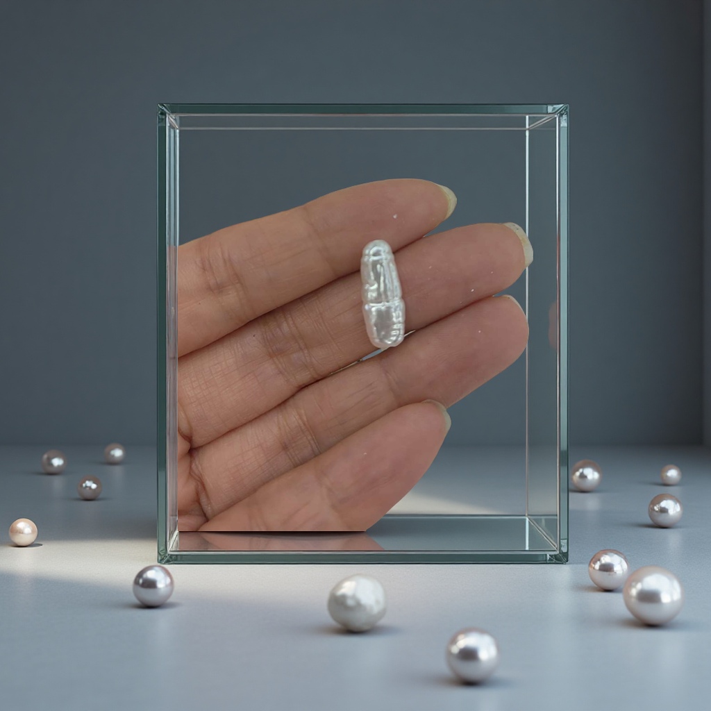 长条异形珍珠手链项链DIY配饰饰品材料多色创意个性潮流配搭