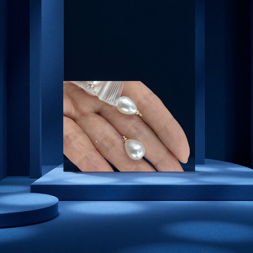 银饰锆石项链18k金饰品珍珠项链时尚百搭优雅女士首饰品送礼新款