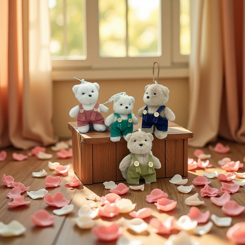 砂糖兔创意手工摆件可爱萌趣家居装饰甜美礼品适用场景多款可选