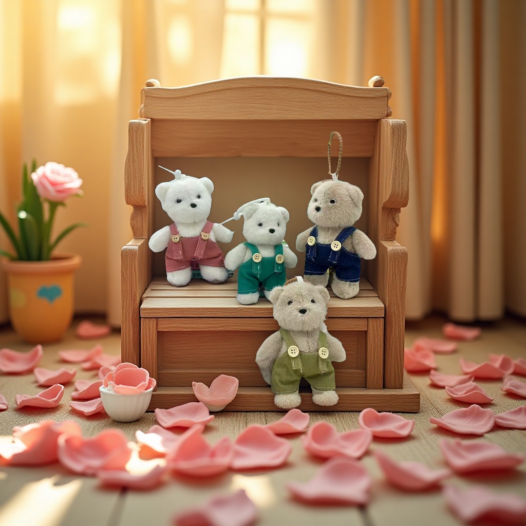 砂糖兔创意手工摆件可爱萌趣家居装饰甜美礼品适用场景多款可选细节图