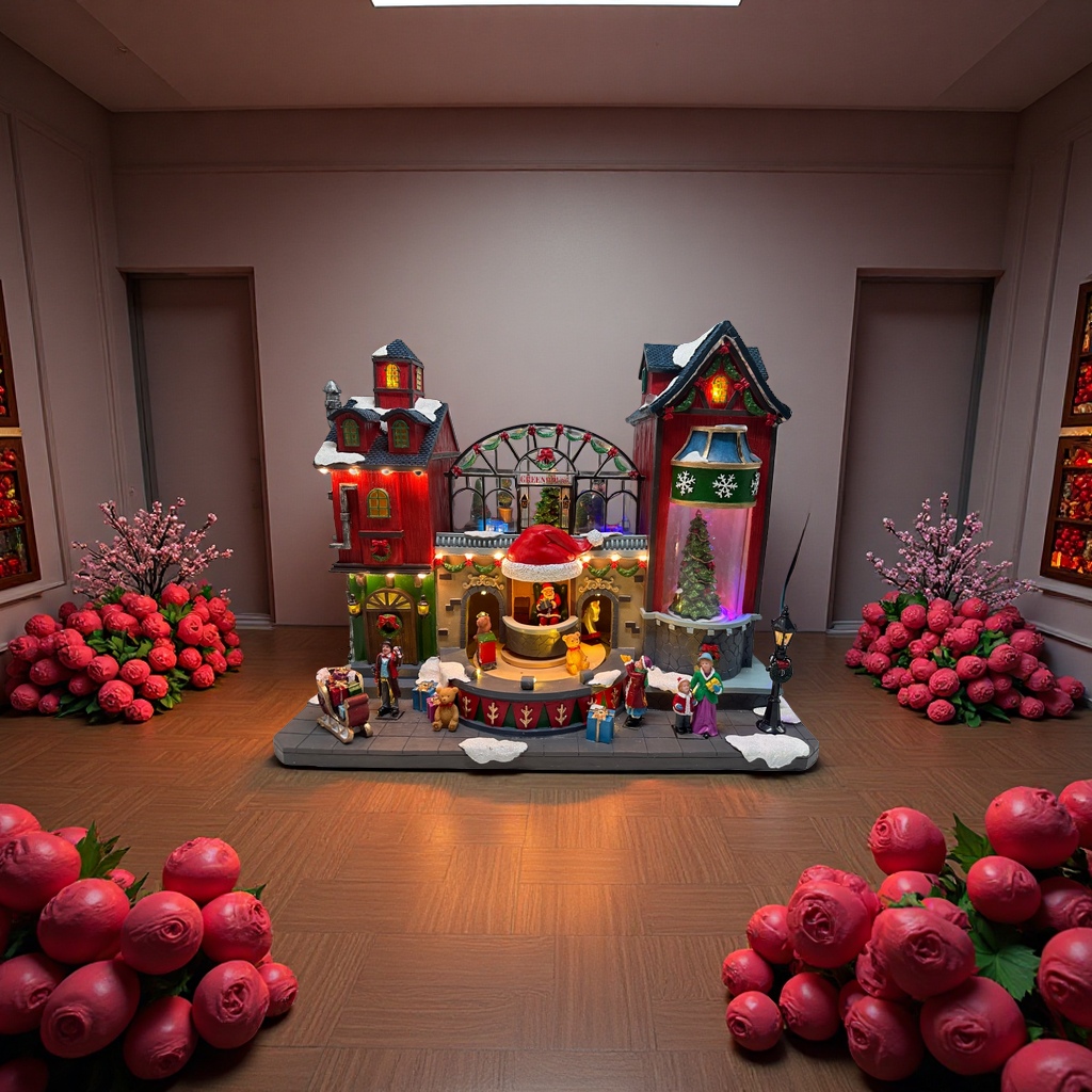 圣诞树脂工艺品礼品装饰摆件圣诞节礼物创意节日礼品赠品装饰品产品图