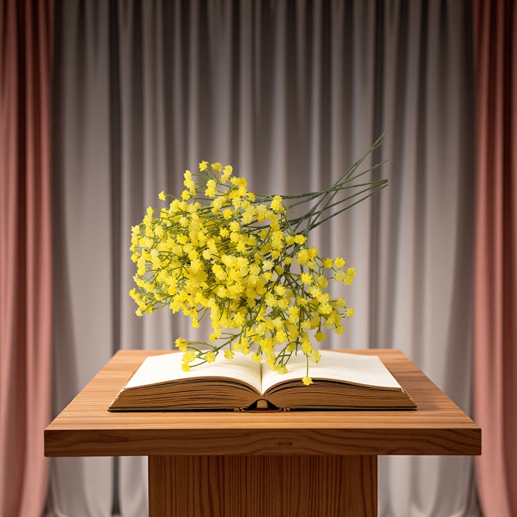 仿真花/拉菲草/针织花/pu花束/情人节白底实物图