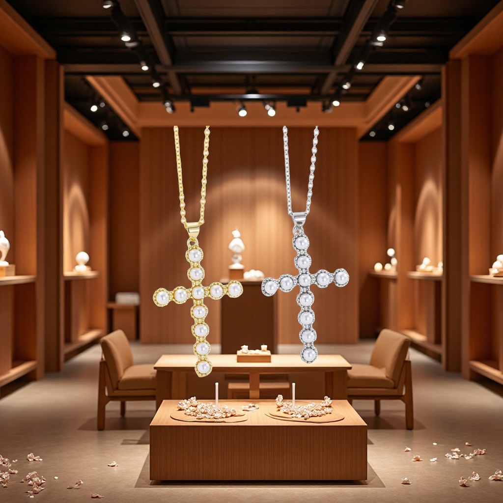 沙金饰品古巴链酒杯项链玉髓时尚简约百搭女款长款潮流配饰