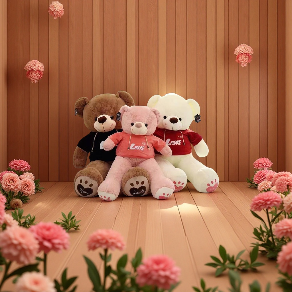 毛绒玩具，软软的很舒服，还有衣服可以随意dly适合3岁以上安全无毒玩具儿童玩具细节图