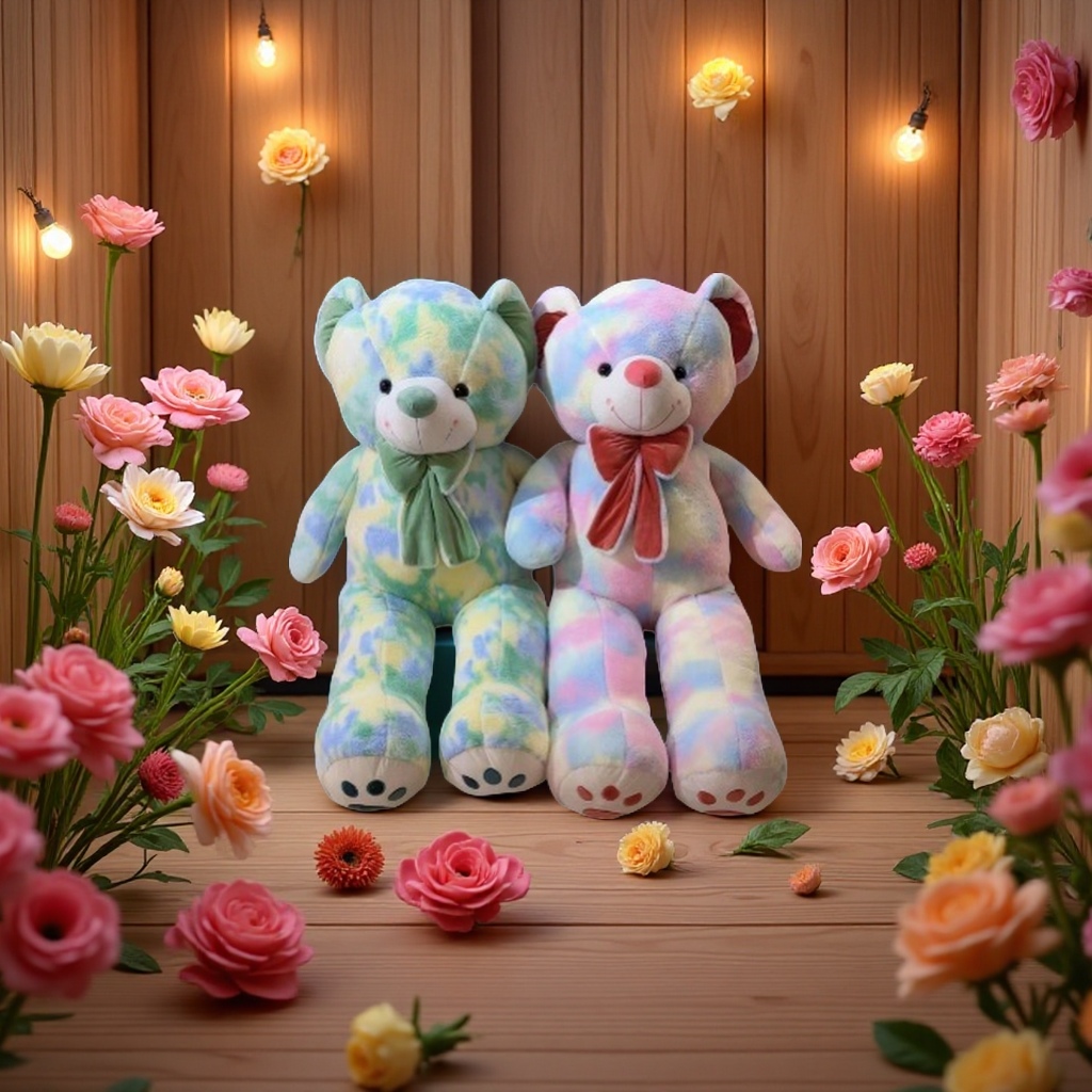 毛绒玩具实物图