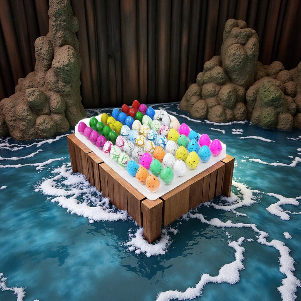 跨境恐龙蛋泡水变大孵化恐龙模型儿童仿真玩具批发小号恐龙玩具