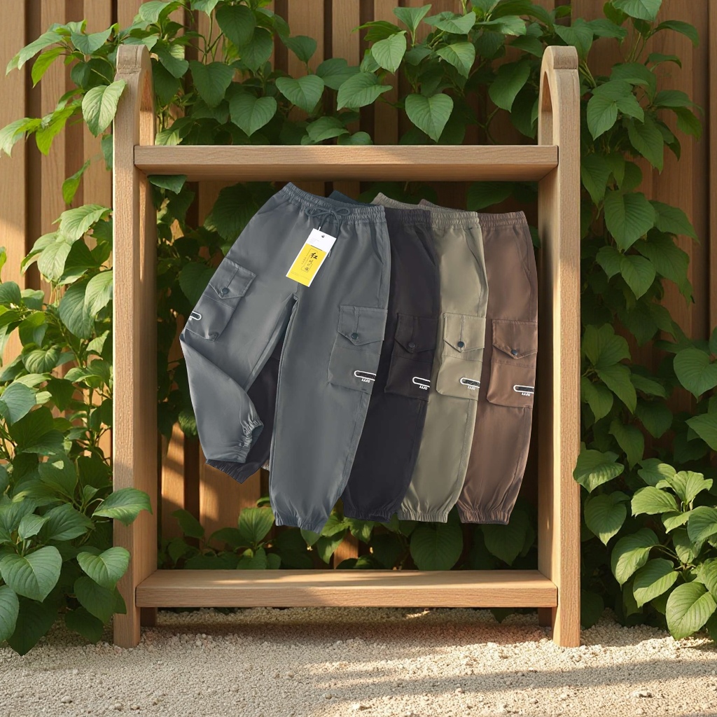 七分裤白底实物图