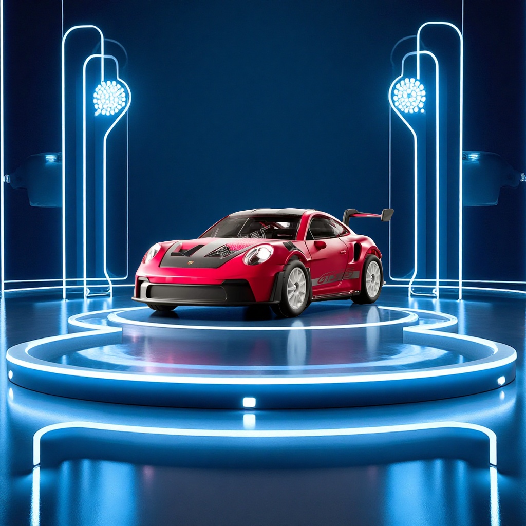 2025新品1比43专业RC遥控四驱合金漂移车全比例可调陀螺仪玩具车儿童成人趣味竞速娱乐