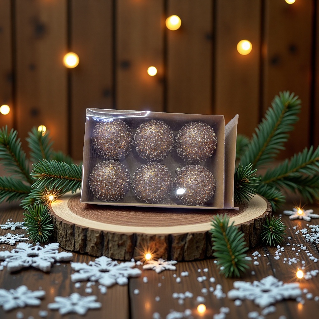 圣诞树圣诞用品伸缩塑料球装饰节日布置圣诞球圣诞节装饰品