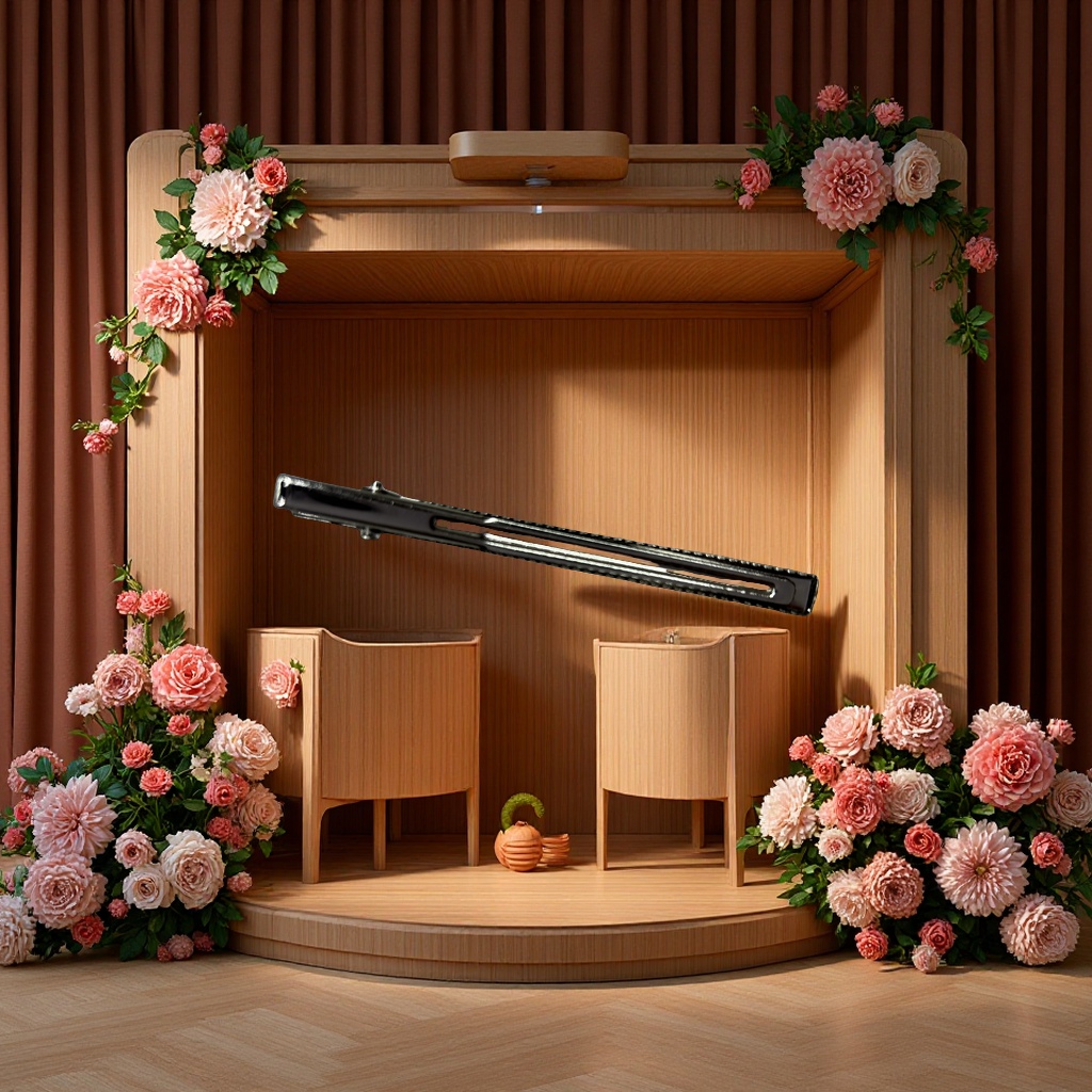 8公分细方夹镍头饰夹发夹时尚简约发饰配件耐用发型夹子女款