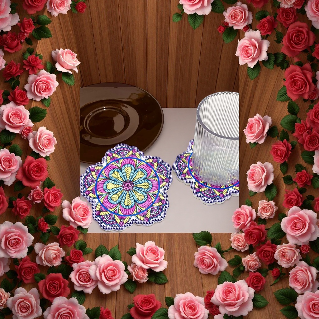 餐垫、杯垫实物图