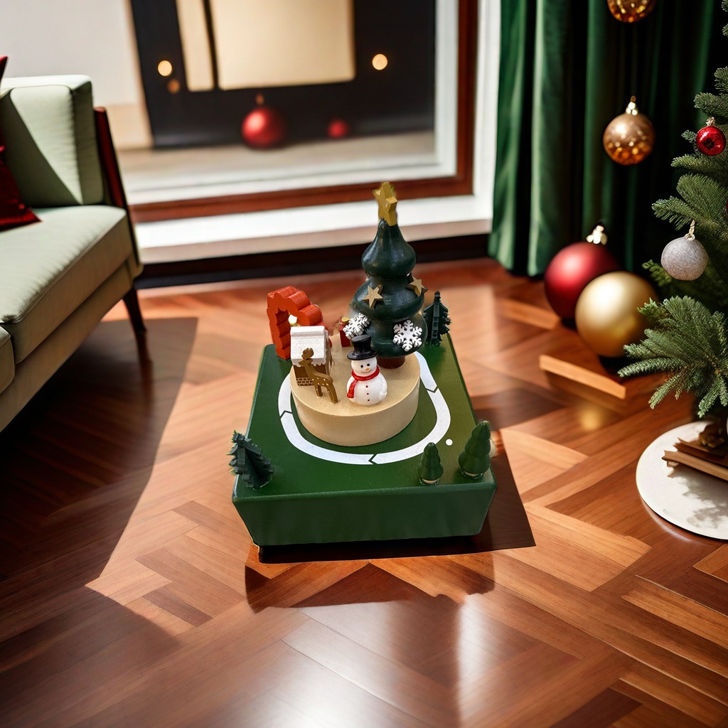 Christmas gifts, souvenirs, atmosphere gifts, Christmas music boxes and music boxes Specification image