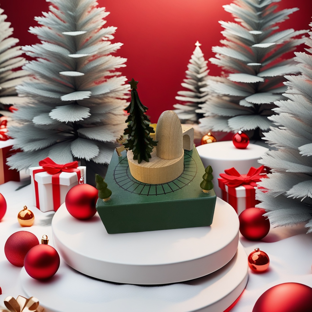 High-end wooden music box and music box as souvenirs and creative gifts Application Scenario