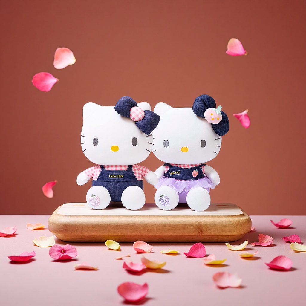 hellokitty正版公仔凯蒂猫毛绒玩偶批发大号礼品娃娃趣味可爱儿童玩具