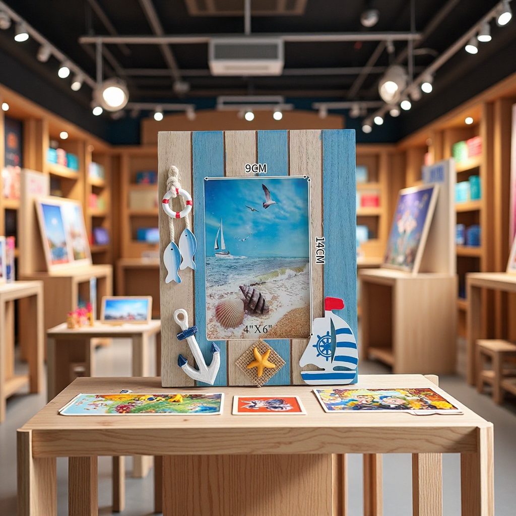 水晶玻璃相框批发创意照片摆台木质画框多款可选装饰家居摆设