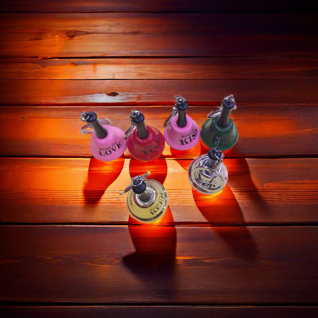 圣诞铃铛小铃铛SEX铃铛印字系列铃铛节日装饰挂件礼物创意吊饰多款可选