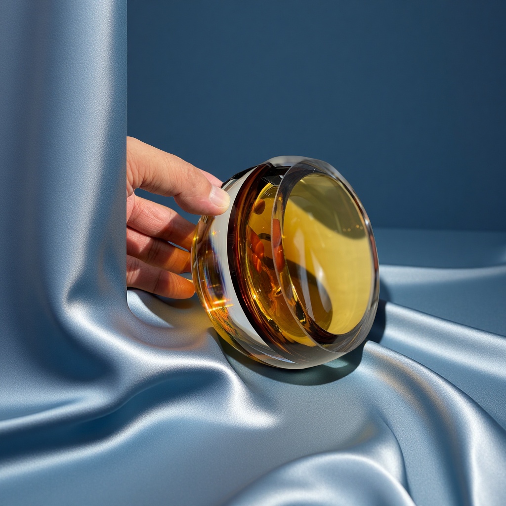 意大利设计师款轻奢琉璃玻璃花瓶酒店别墅插花装饰摆件花艺用品产品图