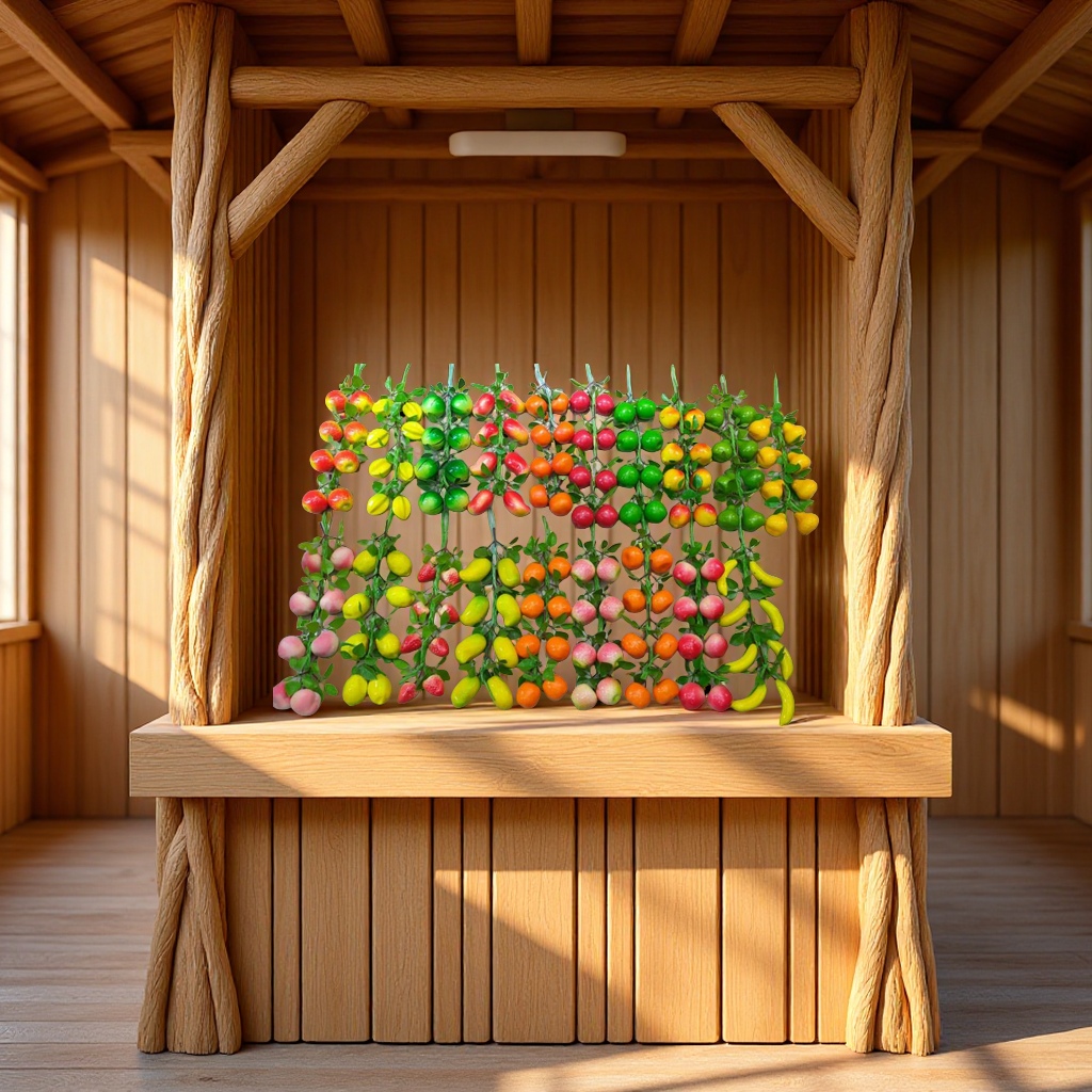 仿真藤白底实物图