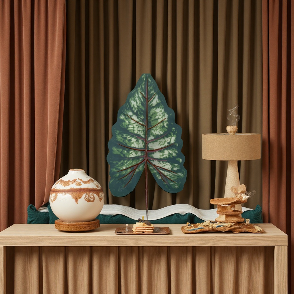 彩虹叶深色大号装多色叶片环保耐用休闲户外用品产品图