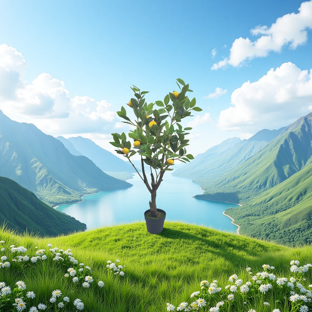 仿真枝叶和树实物图