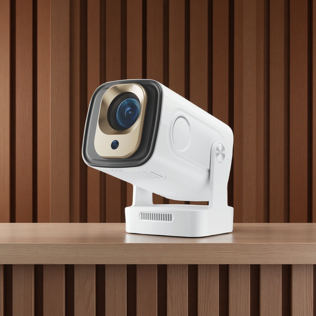 The New Hy260pro Voice-Controlled Projector Is A True 1080P Mini Ultra-High-Definition Android Smart Auto-Focusing Portable Projector Specification drawing