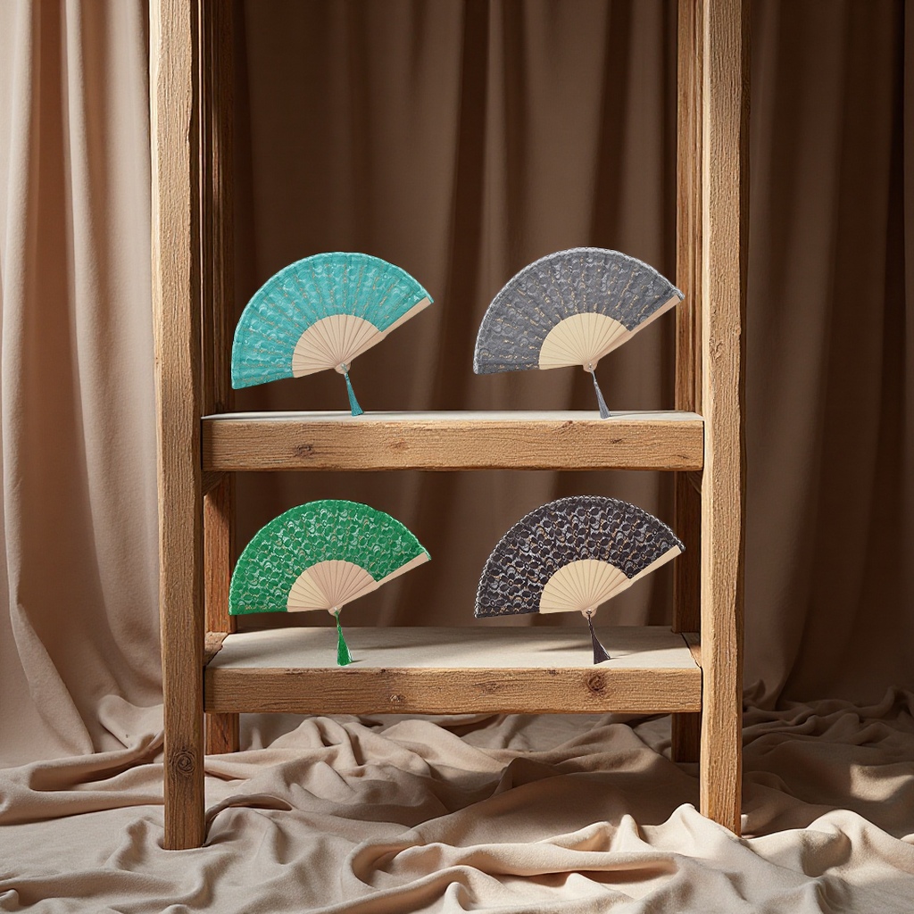 扇子/折扇子/塑料平板扇/扇子骨架/手工蚕丝扇产品图