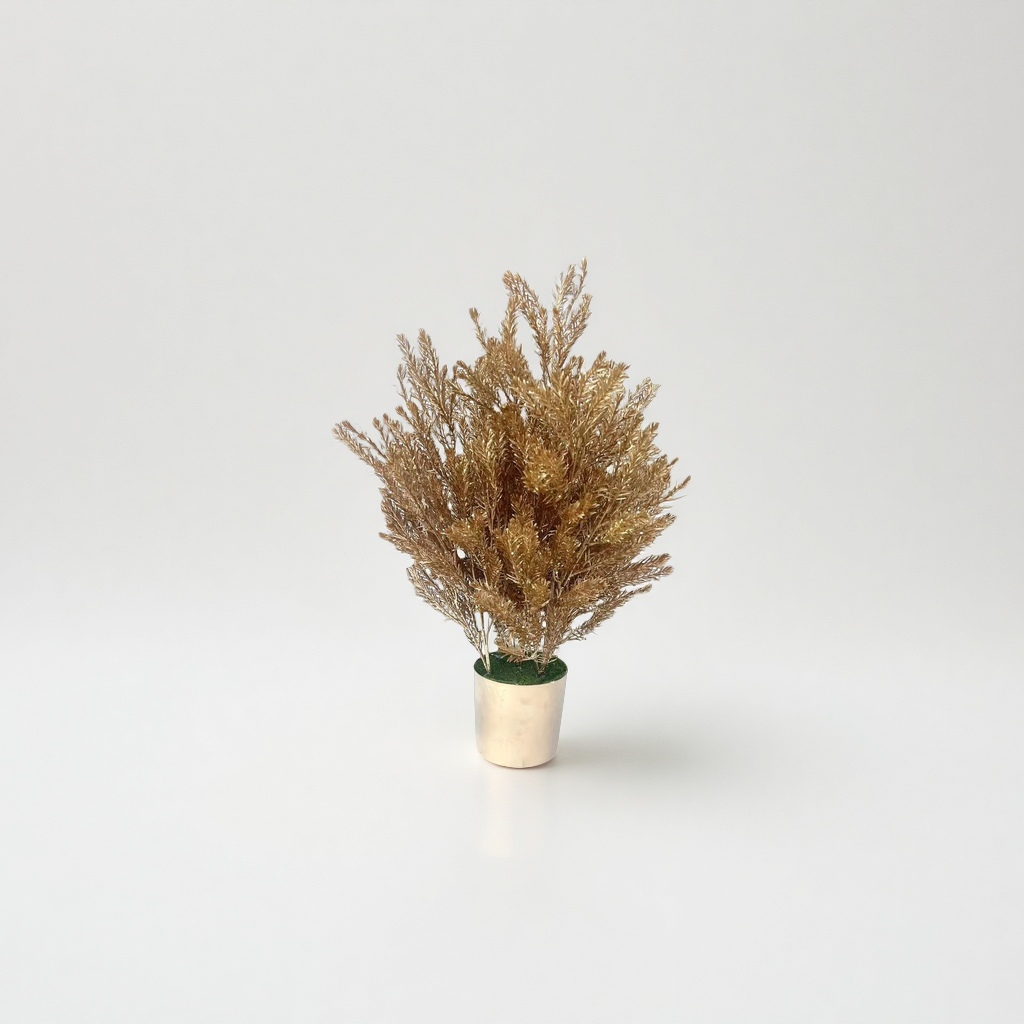 Christmas tree, money tree, fortune tree, mini potted plant, auspicious decoration, home feng shui ornaments, artificial flowers, plastic flowers, artificial flowers, artificial flowers, plastic Item Picture