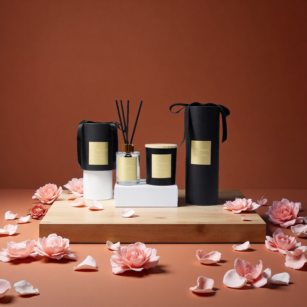 Factory direct sales of natural soy wax scented candles, custom-made scented candles for home, leisure, luxury and high-end feel Item Picture