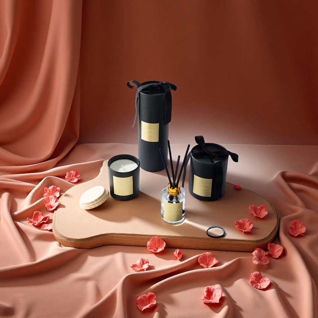 Factory direct sales of natural soy wax scented candles, custom-made scented candles for home, leisure, luxury and high-end feel Application Scenario