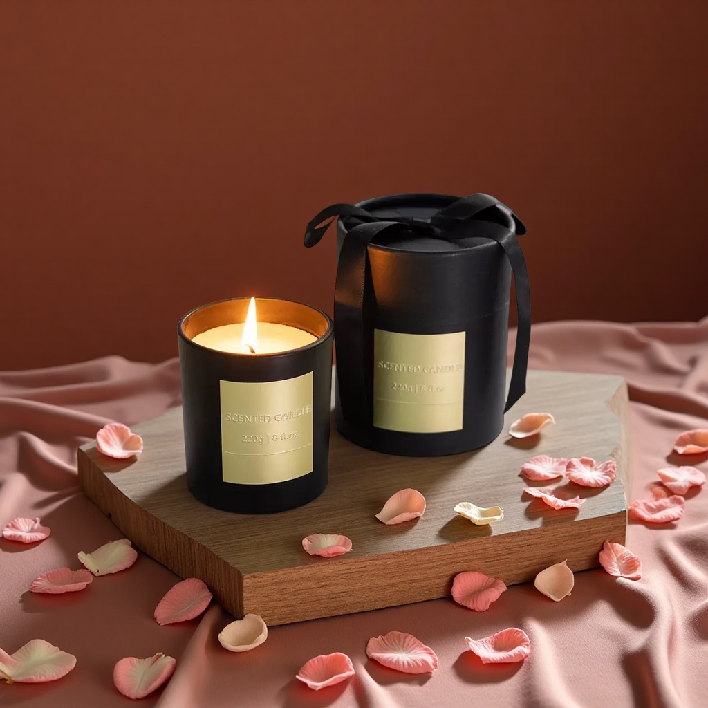 厂家直销天然大豆蜡香薰蜡烛定制香氛家用休闲奢华高级感香薰蜡烛