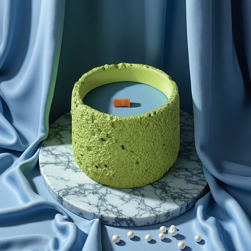 北欧INS风水泥杯大豆蜡香薰蜡烛家居摆件氛围感复古风香氛蜡烛