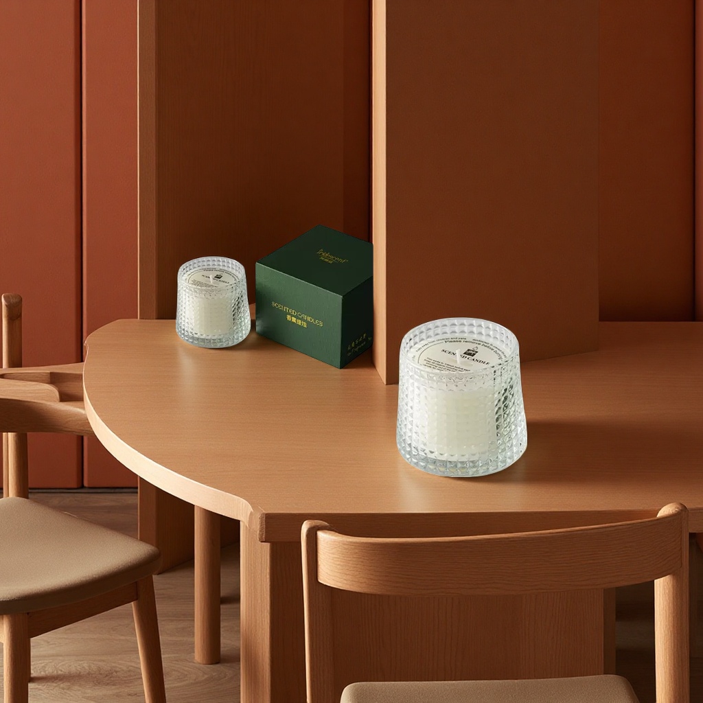 薰衣草香薰蜡烛高级感大罐家用清新空气香氛氛围营造香薰蜡烛持久香味