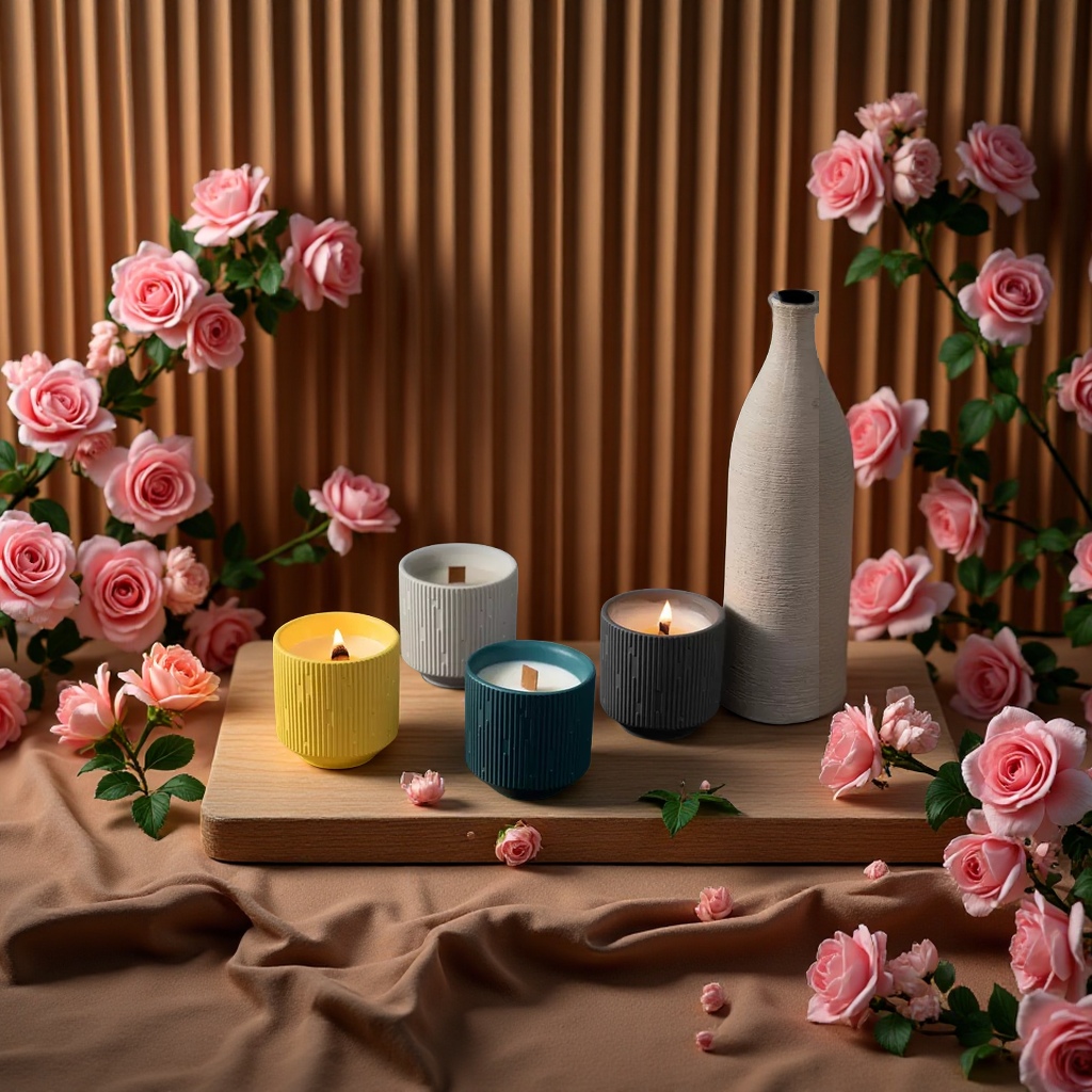 香薰蜡烛工具实物图
